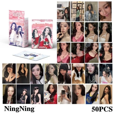 50 Thẻ Laser Aespa Karina NingNing Mùa Đông Giselle - Photocard Kpop Album Lomo Cards Bưu Thiếp Giá 38.500 VND