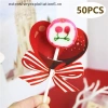 50 Thẻ Trang Trí Nơ Trái Tim Đỏ Lollipop - Đồ Dùng Tiệc Lễ Tình Nhân, Sinh Nhật, Quà Tặng 50.544 VND 7
