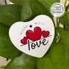 50 Thẻ Treo Giấy Hình Trái Tim Dễ Thương 4.6x5.2cm - Giá 35.000 VNĐ, Giảm 10.450 6