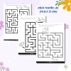 50 Trang Tô Màu Giải Mã Mê Cung - Rèn Luyện Tư Duy Logic Cho Bé Giá 16.500 2