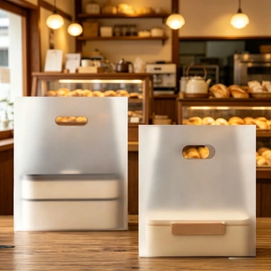 50 túi bao bì nhựa Takeaway - Túi thực phẩm nướng bánh mì tráng miệng, giá 110.897₫