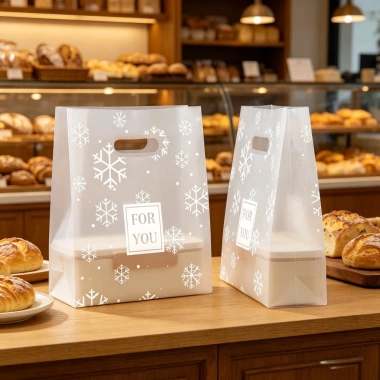 50 túi bao bì nhựa Takeaway - Túi thực phẩm nướng bánh mì tráng miệng, giá 110.897₫ 6