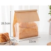 50 túi giấy kraft nâu đầu kẽm - Đựng bánh mì, bánh gối, đa năng, giá 110.000 VND 4