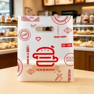 50 túi mang đi Bao nhựa nhiệt, đựng bánh bao, bánh mì, bánh trứng giá 110.897 VND