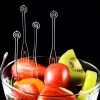 500 nĩa trái cây mini và dĩa nhựa dùng một lần cho tiệc BBQ, xiên que & bánh trái cây - Giá ưu đãi 3