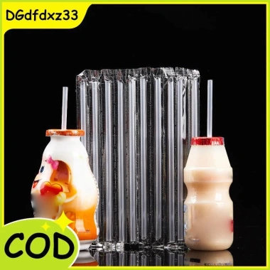 500 Ống Hút Nhựa DIY Dùng Một Lần Trong Suốt Đầu Nhọn Mỏng - Phụ Kiện Nhà Bếp VN