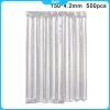 500 ống hút nhựa dùng một lần ngắn trong suốt đầu nhọn, phụ kiện nhà bếp giá ưu đãi 8