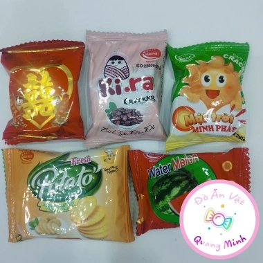 500g Bánh Quy Cân Mix Đa Dạng Tết, Đám Cưới, Bánh Potato, Song Hỷ, Mặt Trời, Dưa Hấu - Giá 33.500 VND 7 500g Bánh Quy Cân Mix Đa Dạng Tết, Đám Cưới, Bánh Potato, Song Hỷ, Mặt Trời, Dưa Hấu - Giá 33.500 VND 7