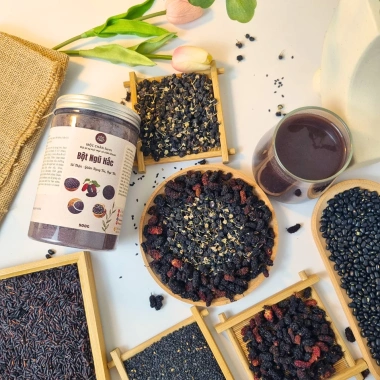 500g Bột Ngũ Hắc Không Đường – Dâu tằm, Hắc Kỳ Tử – Bổ Thận, Giảm Rụng Tóc – 140.000 VND 3