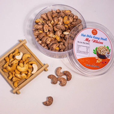 500g Hộp Hạt Điều Rang Muối Bình Phước Loại 1 – Dinh Dưỡng, Giá 169k - Mẹ Nhím