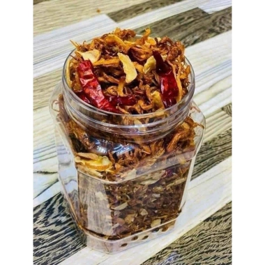 500g Khô Heo Cháy Tỏi - Thịt Heo Nạc Đậm Đà, Giòn Tan, Giá 89.000đ 3 500g Khô Heo Cháy Tỏi - Thịt Heo Nạc Đậm Đà, Giòn Tan, Giá 89.000đ 3