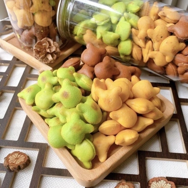 500gr Bánh gấu chùm ngây mix vị - Ngon giòn, đa vị, giảm giá 90.000đ 2