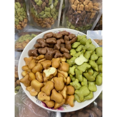 500gr Bánh gấu chùm ngây mix vị - Ngon giòn, đa vị, giảm giá 90.000đ 3