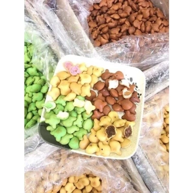 500gr Bánh gấu chùm ngây mix vị - Ngon giòn, đa vị, giảm giá 90.000đ 6