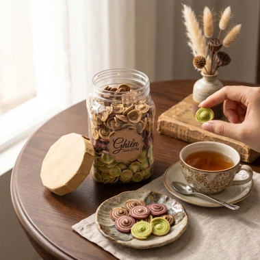 500gr TAI HEO NHÍ MIX 3 VỊ - Đồ ăn vặt TPHCM Giá 53.000, giòn ngon, giảm giá 3
