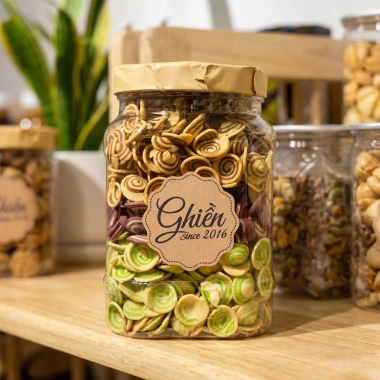 500gr TAI HEO NHÍ MIX 3 VỊ - Đồ ăn vặt TPHCM Giá 53.000, giòn ngon, giảm giá 6