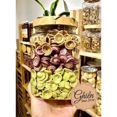 500gr TAI HEO NHÍ MIX 3 VỊ - Đồ ăn vặt TPHCM Giá 53.000, giòn ngon, giảm giá 8