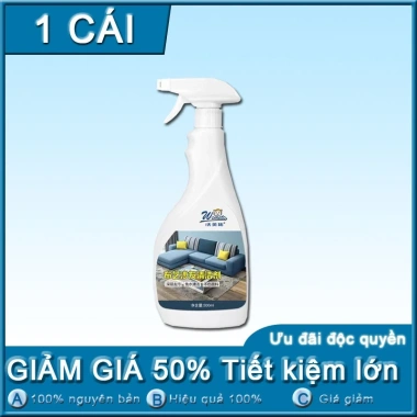 500ml Chất tẩy rửa đa năng cho ghế sofa, vải, thảm, nội thất ô tô - Xịt rời, giặt khô vết bẩn, chỉ 80.000₫ 6