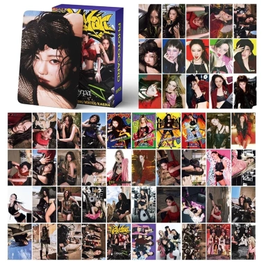 54 Photocards aespa Girls Too Short Savage - Bưu thiếp LOMO, hộp sẵn, 27.5k