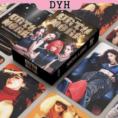 54 Photocards aespa Girls Too Short Savage - Bưu thiếp LOMO, hộp sẵn, 27.5k