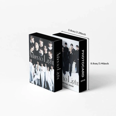 55 Cái ATEEZ Photocard LOMO Album KPOP - Hộp Thẻ Bộ Sưu Tập Giá Ưu Đãi 57.200 VND 8