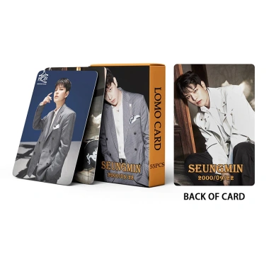 55 Cái Hộp Stray Kids Seungmin Photocards HOP Album KPOP LOMO Bộ Sưu Tập Thẻ Giá chỉ 57,200 VND 7