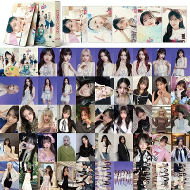 55 Cái IVE Photocards 2.025 KPOP LOMO Collection - Hộp Độc Quyền Giá 57.200₫
