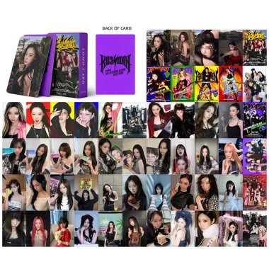 55 Cái Thẻ Ba Chiều Aespa Photocard Giàu Album KPOP LOMO - Giá ưu đãi 57.200₫