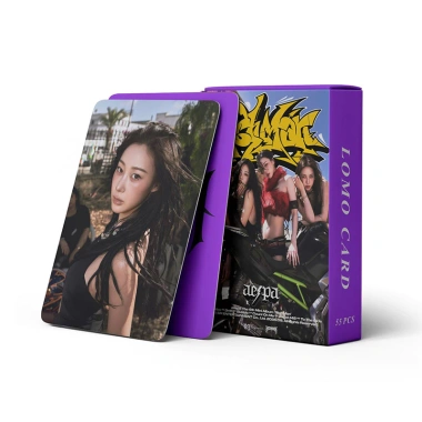 55 Cái Thẻ Ba Chiều Aespa Photocard Giàu Album KPOP LOMO - Giá ưu đãi 57.200₫