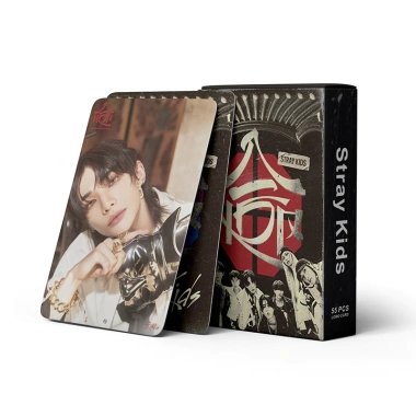 55 Photocard Stray Kids HOP Holographic LOMO Laser Card KPOP - Hộp 55 Cái Giá 57.200₫