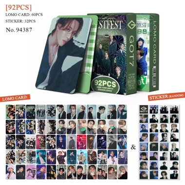 55 Photocards GOT7 2.025 ĐÔNG HEPTAGON Album BamBam LOMO Jackson Mark – 42.900₫ 6