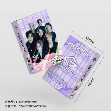 55 Photocards GOT7 2.025 ĐÔNG HEPTAGON Album BamBam LOMO Jackson Mark – 42.900₫ 8