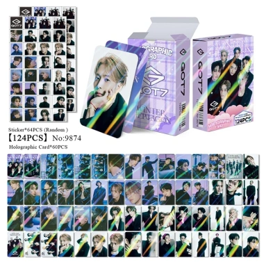 55 Photocards GOT7 2.025 ĐÔNG HEPTAGON Album BamBam LOMO Jackson Mark – 42.900₫ 10