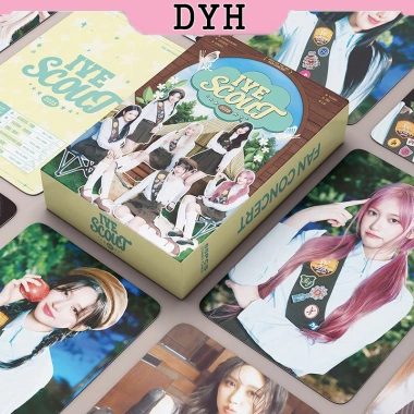 55 Photocards IVE SCOUT Album KPOP LOMO - Bộ sưu tập thẻ IVE, giảm giá 57,200₫