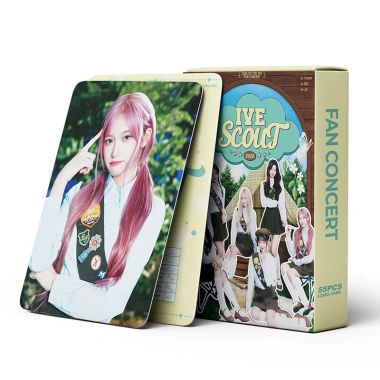 55 Photocards IVE SCOUT Album KPOP LOMO - Bộ sưu tập thẻ IVE, giảm giá 57,200₫