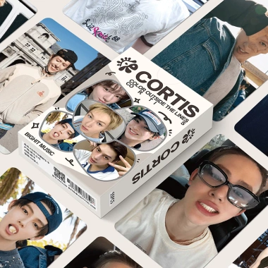 55 Thẻ Holographic KPOP CORTIS - James, Martin, Juhoon, Lomo - 42.900 VND