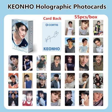 55 Thẻ Holographic KPOP CORTIS - James, Martin, Juhoon, Lomo - 42.900 VND