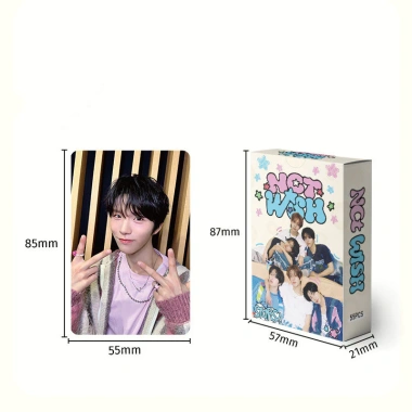 55 Thẻ KPOP NCT WISH - SION RIKU YUSHI JAEHEE RYO SAKUYA LOMO - Giá 58.300₫ 4