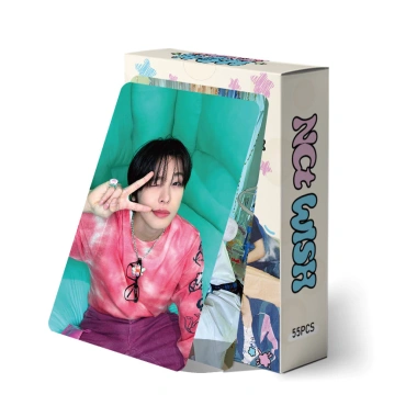 55 Thẻ KPOP NCT WISH - SION RIKU YUSHI JAEHEE RYO SAKUYA LOMO - Giá 58.300₫ 7