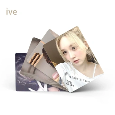 55 Thẻ Laser IVE Photocards LOMO Card KPOP Album Giá chỉ 57,200₫, sưu tập 6
