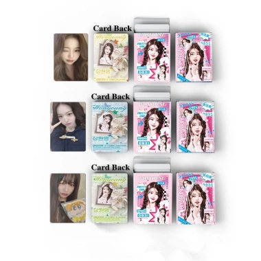 55 Thẻ Laser IVE WONYUNG Photocards LOMO Card KPOP Album - Giá 57.200₫ giảm từ 74.360₫ 5