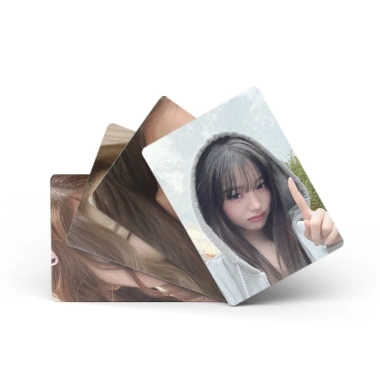 55 Thẻ Laser IVE WONYUNG Photocards LOMO Card KPOP Album - Giá 57.200₫ giảm từ 74.360₫ 6
