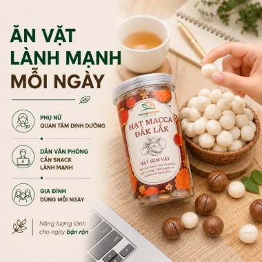 5KG Hạt Macca Nứt Vỏ Hoàng Nguyên Đăk Lăk Giảm Giá Thích Hợp Cho Bầu