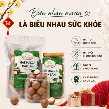 5KG Hạt Macca Nứt Vỏ Hoàng Nguyên Đăk Lăk Giảm Giá Thích Hợp Cho Bầu