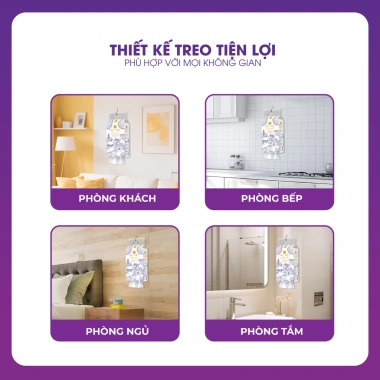 6 Bịch Giấy Treo Tường Sắc Việt 1.320 Tờ - 4 Lớp Mềm Mịn, Bột Gỗ Tự Nhiên - 141.000 VND
