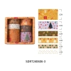 6 cuộn Băng Washi Giáng sinh Vui vẻ - DIY Băng ghi chép hoạt hình 11.7cm - 132k 9