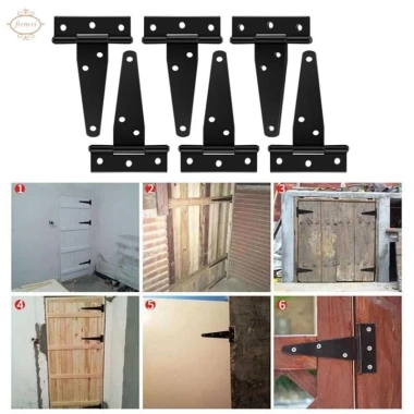 6 Gói Bản Lề Cổng Dây Đeo T hạng nặng - cho cửa barn, hàng rào gỗ, sân, shed - 105.600₫ 4