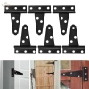 6 Gói Bản Lề Cổng Dây Đeo T hạng nặng - cho cửa barn, hàng rào gỗ, sân, shed - 105.600₫ 8