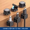 6 Kẹp Dây Sạc Hút Nam Châm - Giữ Dây Cáp Tai Nghe, Chuột, Laptop, Điện Thoại 8