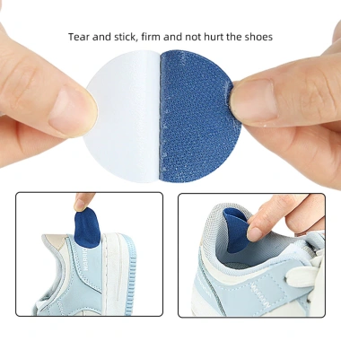 6 Miếng Dán Giày Gót Sửa Lỗ Giày - Ngăn Ngừa Rách, Dễ Dùng Cho Sneaker, Giảm 20%